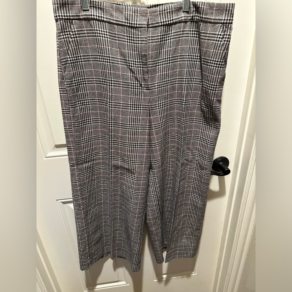 Loft Cropped Wide-Leg Pants